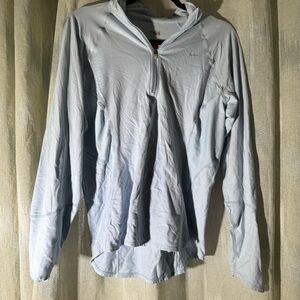 Nike Sky Blue Long Sleeve Quarter Zip Nike Fit Dry great condition
